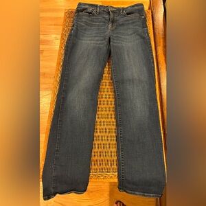 Lucky Brand Dark Blue Straight Leg mid rise Jeans